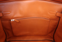 Load image into Gallery viewer, HERMES BIRKIN 35 Clemence leather Orange □P Engraving Hand bag 600110157
