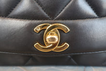 將圖片載入圖庫檢視器 CHANEL/シャネル ダイアナマトラッセチェーンショルダーバッグ ラムスキン ブラック/ゴールド金具 ショルダーバッグ 800010189
