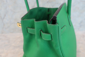 HERMES／エルメス バーキン35 トゴ バンブー □R刻印 ハンドバッグ 700070230