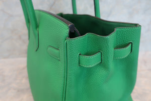 HERMES／エルメス バーキン35 トゴ バンブー □R刻印 ハンドバッグ 700070230