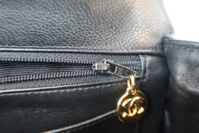 Load image into Gallery viewer, CHANEL Matelasse trapezoid hand bag Caviar skin Black/Gold hadware Hand bag 600080028
