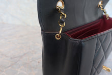 將圖片載入圖庫檢視器 CHANEL/シャネル ダイアナマトラッセチェーンショルダーバッグ ラムスキン ブラック/ゴールド金具 ショルダーバッグ 800010189
