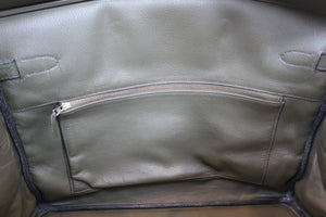 HERMES／エルメス バーキン40 トリヨンクレマンス カーキ □F刻印 ハンドバッグ 700070175