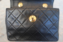 將圖片載入圖庫檢視器 CHANEL/シャネル ミニマトラッセチェーンショルダーバッグ ラムスキン ブラック/ゴールド金具 ショルダーバッグ 700120257
