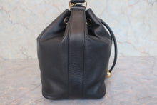 画像をギャラリービューアに読み込む, CHANEL/シャネル ココマーク巾着チェーンショルダーバッグ キャビアスキン ブラック/ゴールド金具 ショルダーバッグ 800020068
