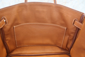 HERMES／エルメス バーキン30 トゴ ゴールド □M刻印 ハンドバッグ 700080014