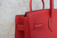 Load image into Gallery viewer, HERMES BIRKIN 30 Togo leather Vermillon □H Engraving Hand bag 600110111
