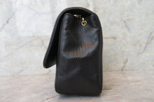 Load image into Gallery viewer, CHANEL Mademoiselle chain shoulder bag Lambskin Black/Gold hadware Shoulder bag 700090124
