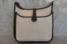 将图片加载到图库查看器，HERMES  EVELYNE 2GM Toile H/Leather Beige/Brown □I刻印 Shoulder bag 700070174
