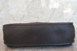 HERMES  EVELYNE 2GM Toile H/Leather Beige/Brown □I刻印 Shoulder bag 700070174