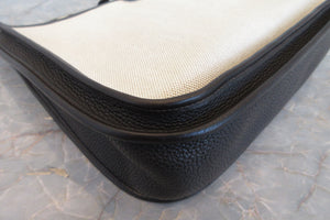 HERMES  EVELYNE 2GM Toile H/Leather Beige/Brown □I刻印 Shoulder bag 700070174