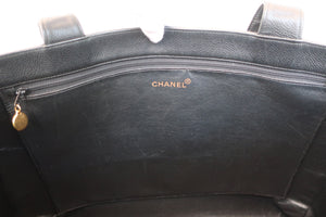 CHANEL/シャネル ココマークトートバッグ キャビアスキン ブラック/ゴールド金具 トートバッグ 600080018