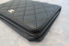 將圖片載入圖庫檢視器 CHANEL/シャネル マトラッセチェーンウォレット ラムスキン ブラック/ゴールド金具 ショルダーバッグ 700120156
