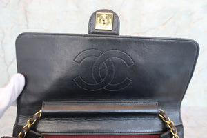 CHANEL/シャネル マトラッセチェーンショルダーバッグ ラムスキン ブラック/ゴールド金具 ショルダーバッグ 700060237