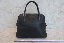 将图片加载到图库查看器，HERMES／BOLIDE 31 Clemence leather Black □N刻印 Hand bag 800030074
