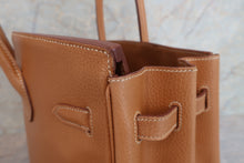 Load image into Gallery viewer, HERMES BIRKIN 35 Ardennes leather Natural 〇X Engraving Hand bag 600090067
