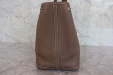 将图片加载到图库查看器，HERMES  GARDEN PARTY PM Negonda leather Etoupe gray X刻印 Tote bag 800070133
