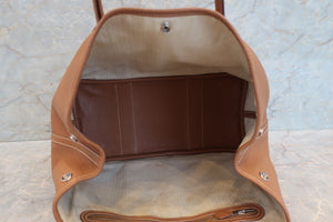 HERMES／エルメス ガーデンパーティPM ネゴンダ ゴールド □K刻印 トートバッグ 700100088