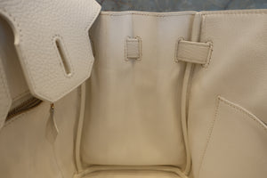 HERMES／エルメス バーキン30 トリヨンクレマンス ホワイト X刻印 ハンドバッグ 700070285