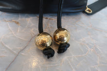 Load image into Gallery viewer, CHANEL CC mark drawstring bag Chain shoulder bag Lambskin Black/Gold hardware Shoulder bag 800080229

