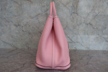 将图片加载到图库查看器，HERMES  GARDEN PARTY PM Country leather Rose sakura T刻印 Tote bag 800080010
