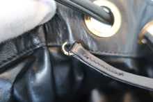 Load image into Gallery viewer, CHANEL CC mark drawstring bag Chain shoulder bag Lambskin Black/Gold hardware Shoulder bag 800080229
