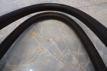 將圖片載入圖庫檢視器 HERMES／エルメス ガーデンパーティPM トワルアッシュ/レザー マロン/ブラウン □H刻印 トートバッグ 700120173
