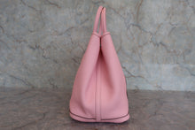将图片加载到图库查看器，HERMES  GARDEN PARTY PM Country leather Rose sakura T刻印 Tote bag 800080010
