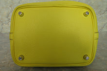 Load image into Gallery viewer, HERMES PICOTIN LOCK PM Clemence leather Lime Y Engraving Hand bag 600120016
