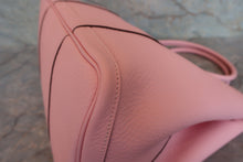 将图片加载到图库查看器，HERMES  GARDEN PARTY PM Country leather Rose sakura T刻印 Tote bag 800080010
