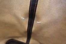 將圖片載入圖庫檢視器 HERMES／エルメス ガーデンパーティPM トワルアッシュ/レザー マロン/ブラウン □H刻印 トートバッグ 700120173
