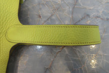 Load image into Gallery viewer, HERMES PICOTIN LOCK PM Clemence leather Lime Y Engraving Hand bag 600120016
