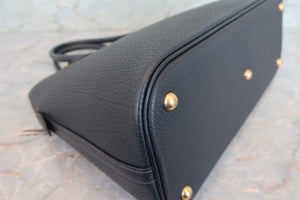 HERMES／エルメス ボリード35 フィヨルド ブルーインディゴ □G刻印 ショルダーバッグ 700070298