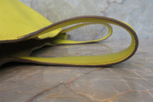 Load image into Gallery viewer, HERMES PICOTIN LOCK PM Clemence leather Lime Y Engraving Hand bag 600120016
