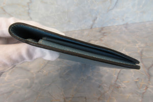 HERMES／エルメス ドゴンGM トリヨンクレマンス ブルージーン □J刻印 財布 700050245