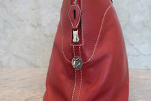 将图片加载到图库查看器，HERMES BOLIDE RELAX 40 Sikkim leather Rouge H □Q刻印 Hand bag 800020264
