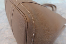 将图片加载到图库查看器，HERMES  GARDEN PARTY PM Negonda leather Etoupe gray X刻印 Tote bag 800070133
