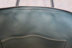 HERMES BOLIDE 1923 Swift leather Ciel □M刻印 Hand bag 600050123