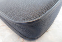 Load image into Gallery viewer, HERMES  EVELYNE TPM Clemence leather Blue nuit Z Engraving Shoulder bag 700010167
