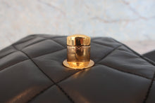 画像をギャラリービューアに読み込む, CHANEL/シャネル デカココチェーンショルダーバッグ ラムスキン ブラック/ゴールド金具 ショルダーバッグ 800060107
