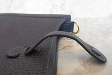 Load image into Gallery viewer, HERMES  EVELYNE TPM Clemence leather Blue nuit Z Engraving Shoulder bag 700010167
