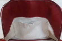 将图片加载到图库查看器，HERMES BOLIDE RELAX 40 Sikkim leather Rouge H □Q刻印 Hand bag 800020264
