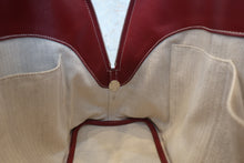 将图片加载到图库查看器，HERMES BOLIDE RELAX 40 Sikkim leather Rouge H □Q刻印 Hand bag 800020264
