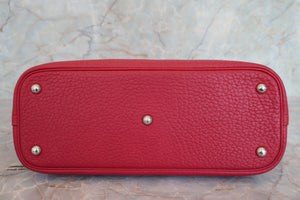 HERMES／エルメス ボリード31 フィヨルド ルージュガランス □J刻印 ショルダーバッグ 700080011