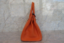 將圖片載入圖庫檢視器 HERMES／エルメス バーキン30 トゴ オレンジ □K刻印 ハンドバッグ 700060305
