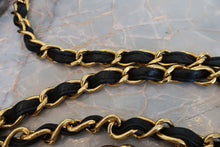 Load image into Gallery viewer, CHANEL Medium Matelasse single flap chain shoulder bag Lambskin Black/Gold hadware Shoulder bag 700100072
