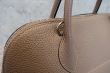 将图片加载到图库查看器，HERMES BOLIDE 35 Clemence leather Gris tourterelle T刻印 Shoulder bag 800020214
