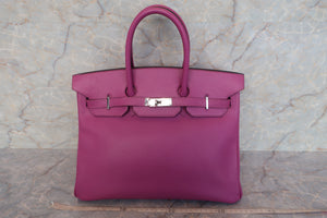 HERMES BIRKIN 35 Epsom leather Cyclamen □H刻印 Hand bag 600110147