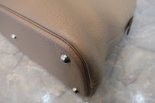 将图片加载到图库查看器，HERMES BOLIDE 35 Clemence leather Gris tourterelle T刻印 Shoulder bag 800020214
