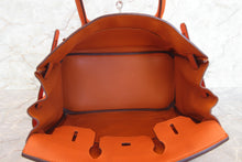 將圖片載入圖庫檢視器 HERMES／エルメス バーキン30 トゴ オレンジ □K刻印 ハンドバッグ 700060305
